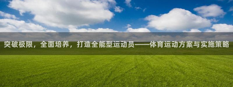 突破极限，全面培养，打造全能型运动员——体育运动方案与实施策略